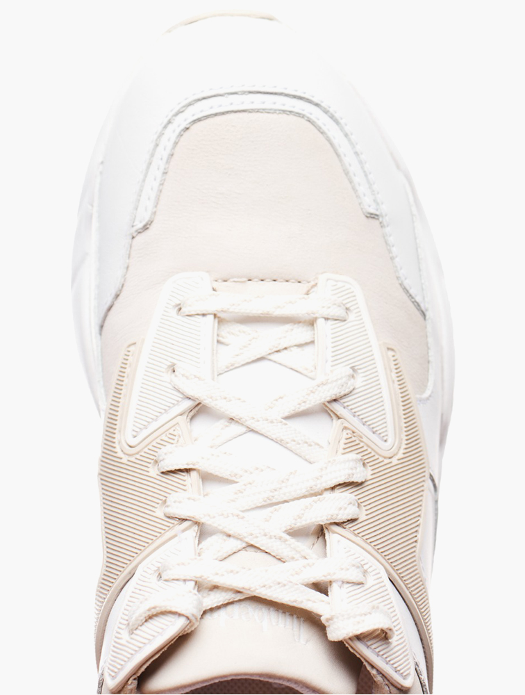 MyRunway | Shop Timberland White Delphiville Leather Sneakers for
